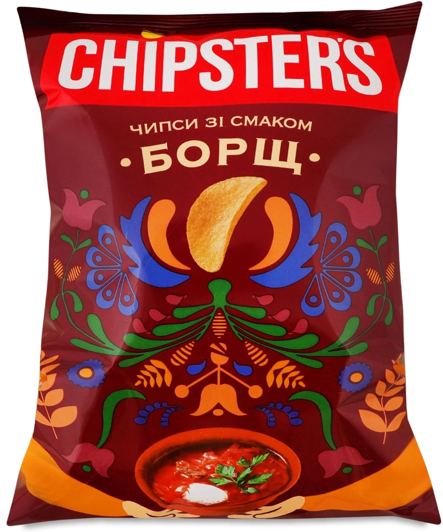 Chipster's Borscht-Flavored Chips, 100 g
