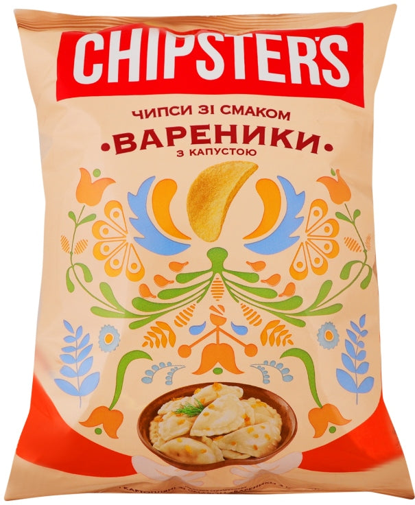 Chipster's Dumplings with Cabbage-Flavored Chips, 100 g