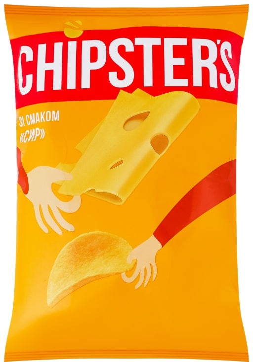 Chipster's Cheese-Flavored Chips, 100 g