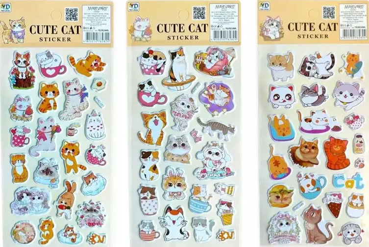 Malevaro 762824 ML Cute Cat Stickers