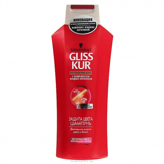 Gliss Kur Shine & Color Protection Shampoo, 400 mL