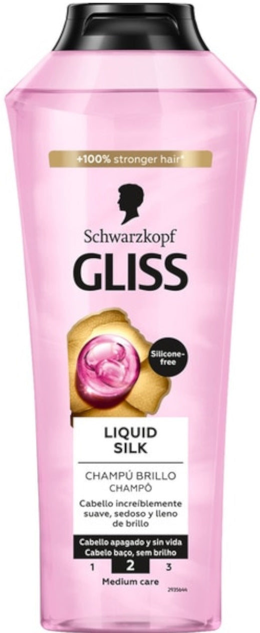 Gliss Kur Liquid Silk Shampoo, 400 mL