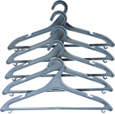 Eco Fabric VL-50 S Plastic Clothes Hanger Set, Size 48-50, 5 pcs - Image 2