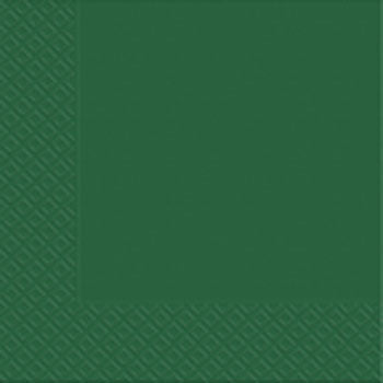 Margo Dark Green 3-Ply Table Napkins, 33 x 33 cm, 20 pcs