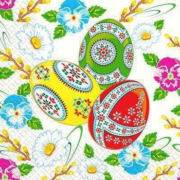 Margo Assorted Easter 3-Ply Napkins, 33 x 33 cm, 18 pcs - Image 2