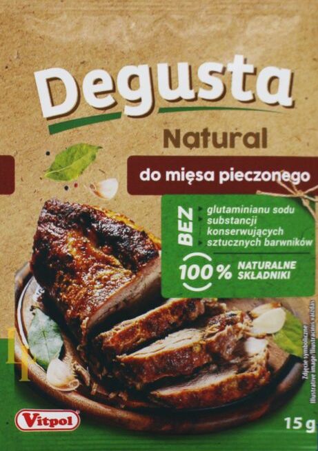 Degusta Natural Roast Meat Seasoning, 15 g