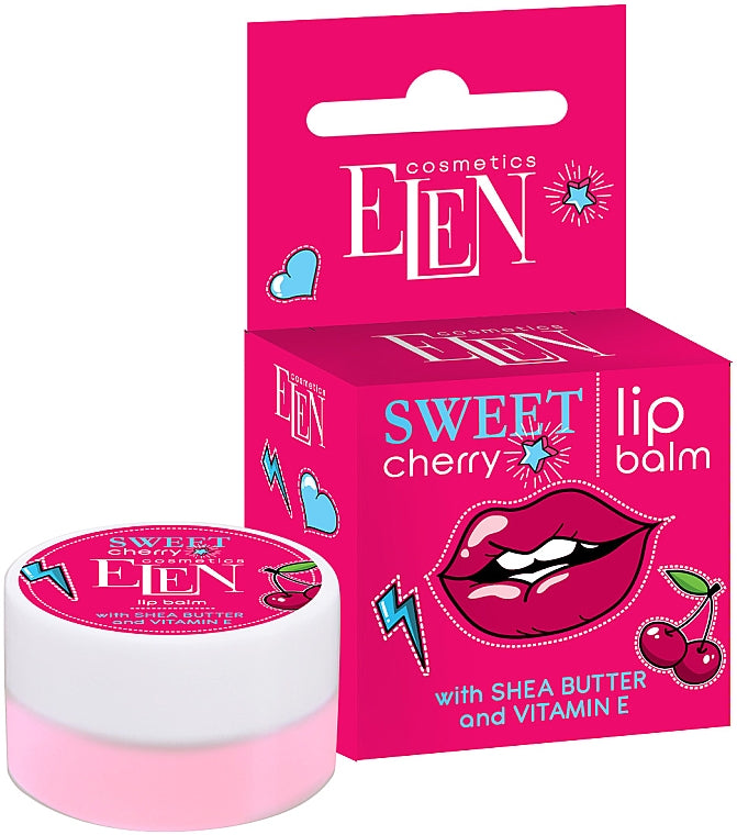 Elen Sweet Cherry Lip Balm, 9 g