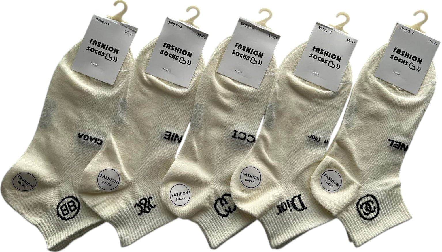 Korona BF003-3 Fashion Women's Low-Cut Socks, Size 36-41