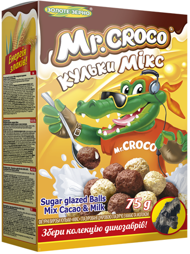 Mr. Croco Mixed Cereal Balls, 75 g