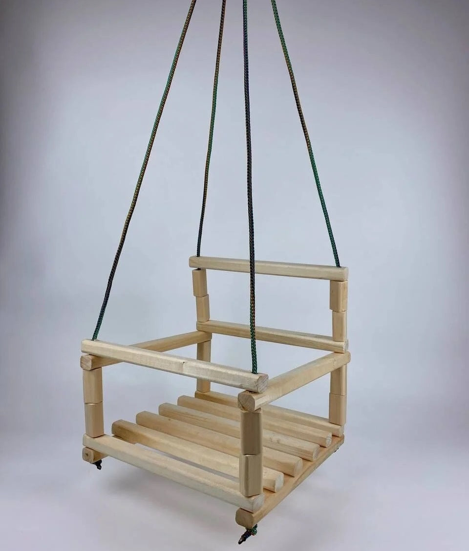 KV_850295 Wooden Hanging Swing, 30 x 30 cm