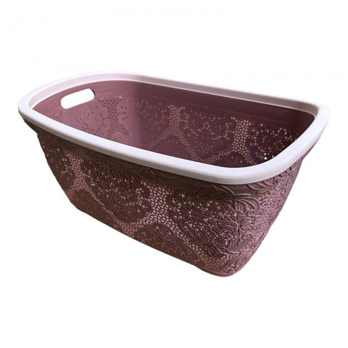 Lace 2130 04 Laundry Basket, Assorted Colors, 51.5 x 35.5 x 25.5 cm, 30 L - Image 3