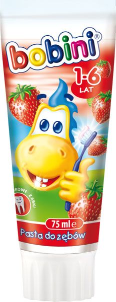 Bobini Kids Ages 1-6 Toothpaste, 75 mL