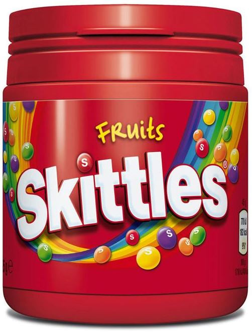 Skittles Fruits Candy-Coated Chews in Jar, 125 g