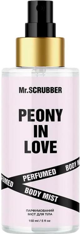 Mr. Scrubber Peony in Love Perfumed Body Mist, 150 mL