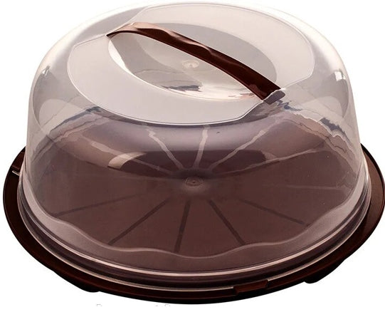 R Plastik Plastic Cake Carrier with Lid