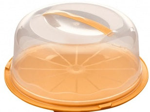 R Plastik Plastic Cake Carrier with Lid - Image 3