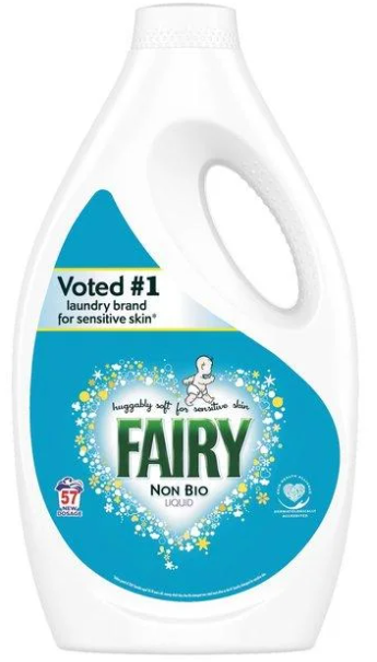 Fairy Non Bio Liquid Liquid Laundry Detergent, 1995 mL