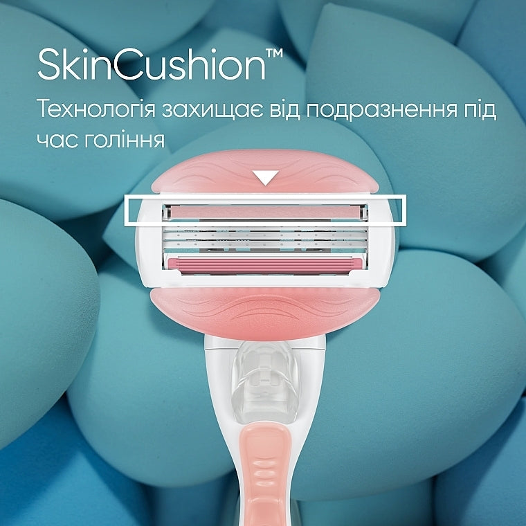 Gillette Venus Comfortglide Spa Breeze 3-Blade Women's Razor with 1 Cartridge - Image 4