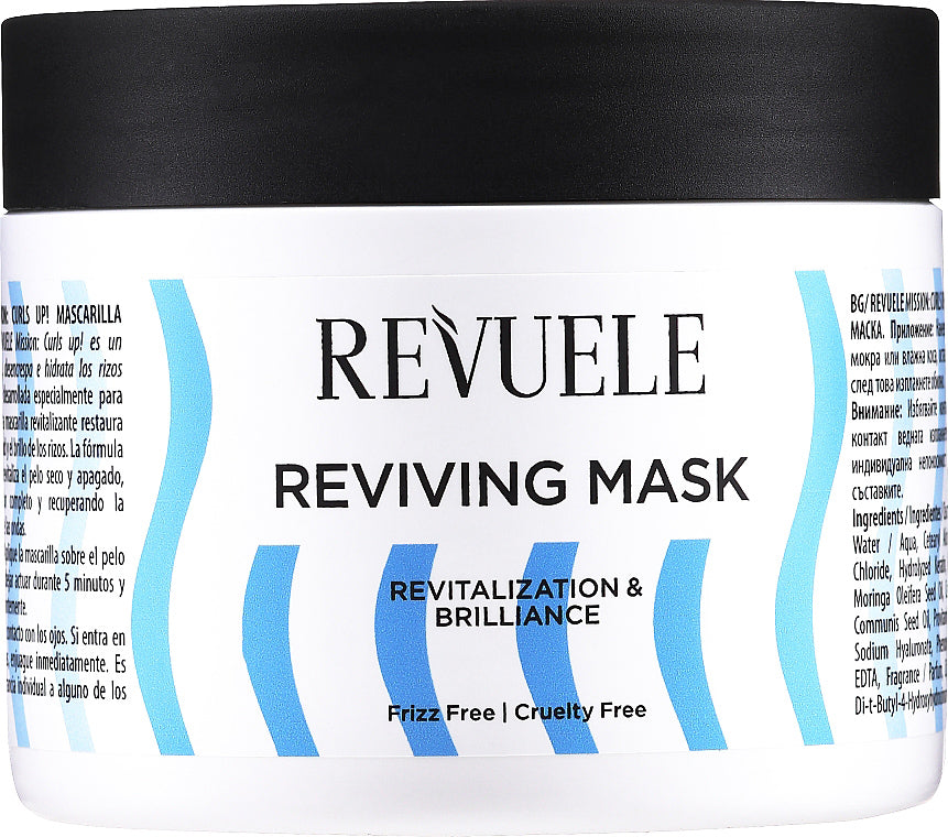 Revuele Mission: Curls Up! Restorative Hair Mask for Curly Hair, 300 mL
