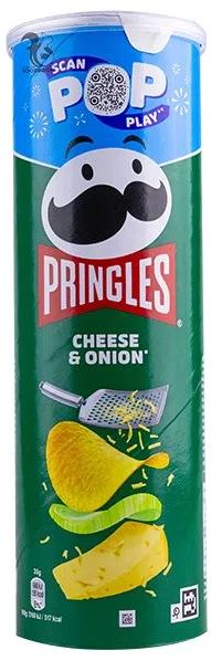 Pringles Cheese & Onion Potato Chips, 165 g