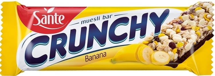 Sante Glazed Banana Muesli Cereal Bar, 40 g