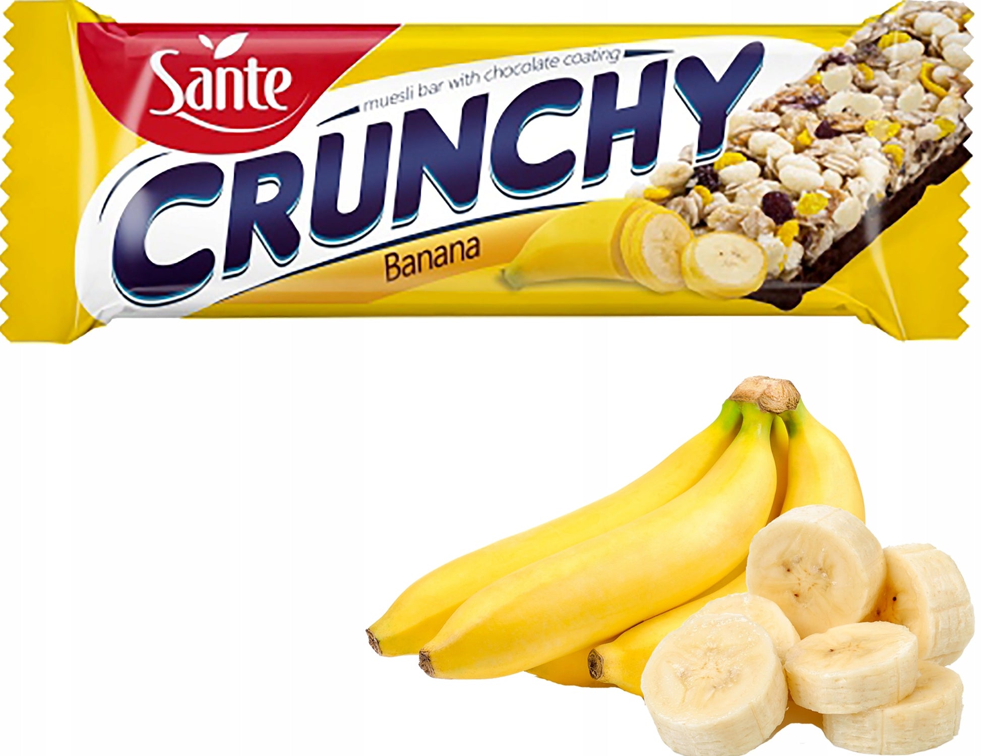 Sante Glazed Banana Muesli Cereal Bar, 40 g - Image 2