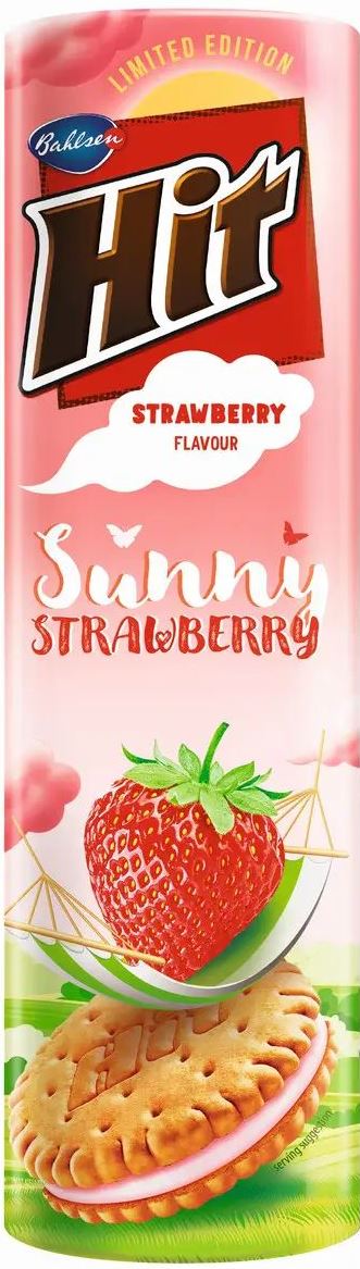 Bahlsen Hit Salty Strawberry Cookies, 220 g