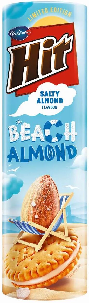 Bahlsen Hit Salty Almond Cookies, 220 g