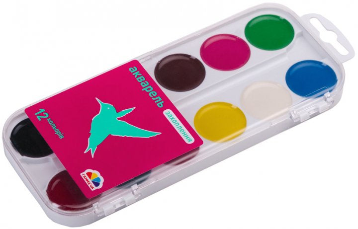 Gamma Fascination 200106 12 Colors Art Paints