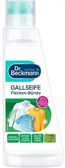 Dr. Beckmann Gall Soap Stain Remover with Brush, 250 mL