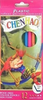 Chenhao Flexible Colored Pencils, 12 Colors