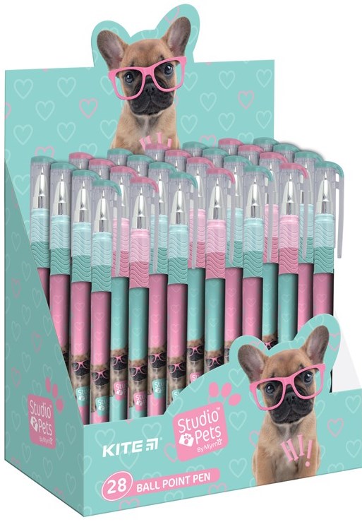 Kite Blue Ballpoint Pen, Assorted, 0.5 mm
