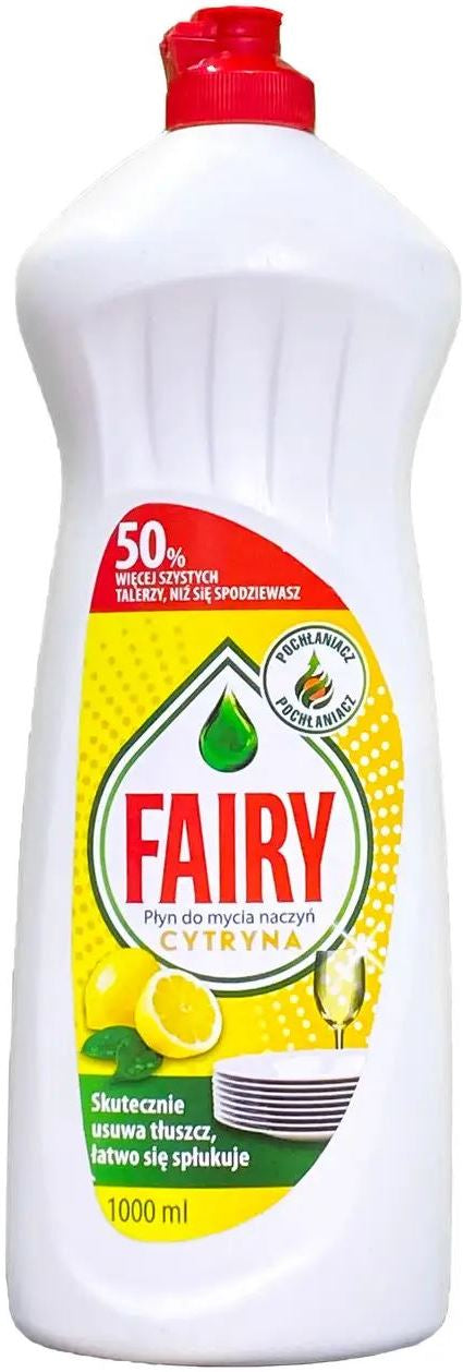 Fairy Juicy Lemon Dishwashing Liquid, 1 L - Image 2
