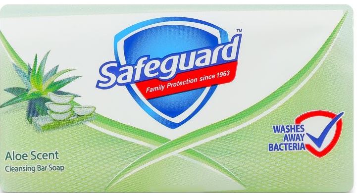 Safeguard Gentle Care Aloe Bar Soap, 90 g