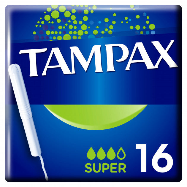 Tampax Super Duo Tampons with Applicator, 16 pcs