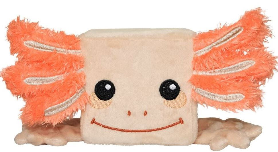 Tigres IG-0266 Axolotl Fish Cube Plush Toy