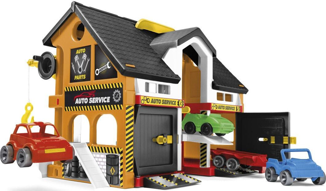 Wader Play House 25470 Auto Service Play Set, 37 x 30 cm