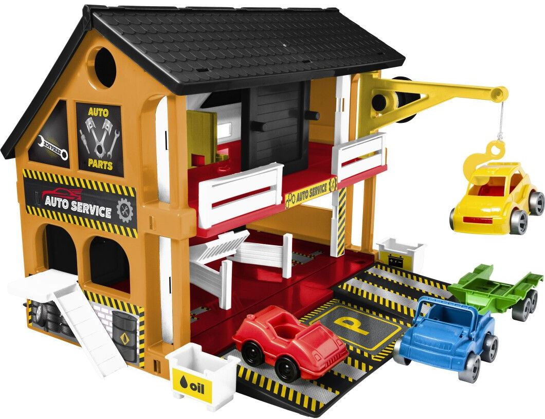 Wader Play House 25470 Auto Service Play Set, 37 x 30 cm - Image 2