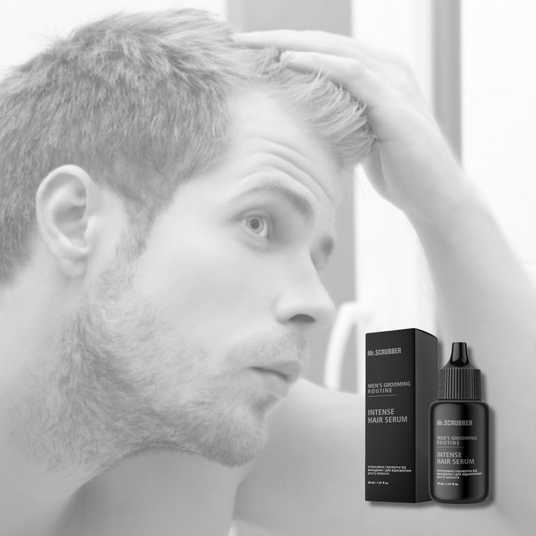 Mr. Scrubber Men's Grooming Routine Anti-Hair Loss, Repair & Hair Growth Serum, 30 mL - Image 3