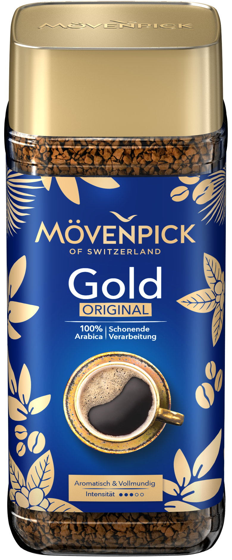 Mövenpick Gold Original Instant Coffee, 200 g