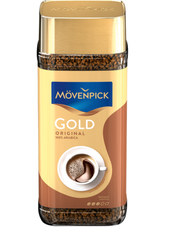 Mövenpick Gold Original Instant Coffee, 200 g - Image 2