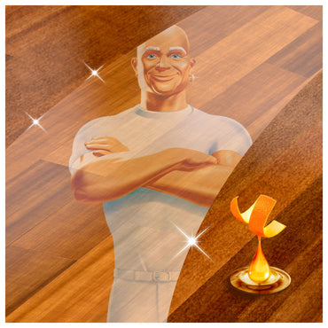 Mr. Proper Wood Floor All-Purpose Wood Floor & Wall Cleaner with Orange Peel Oil, 1 L - Image 2