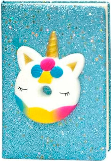 OOPT 5137 Unicorn A5 Squishy Notebook, 80 Sheets - Image 2