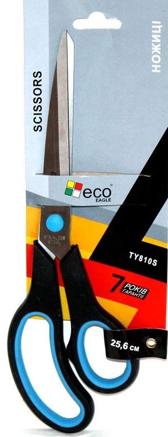 Eco Eagle TY810S Office Scissors, 25.6 cm