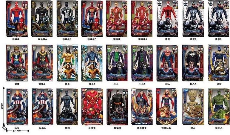 Avengers LK4066 Light & Sound Figure Set