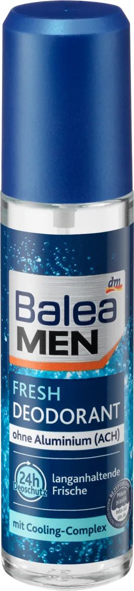 Balea Fresh Men's Deodorant Spray, 75 mL