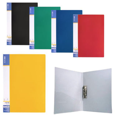 Economix A4 Plastic Side-Clip Folder - Image 2