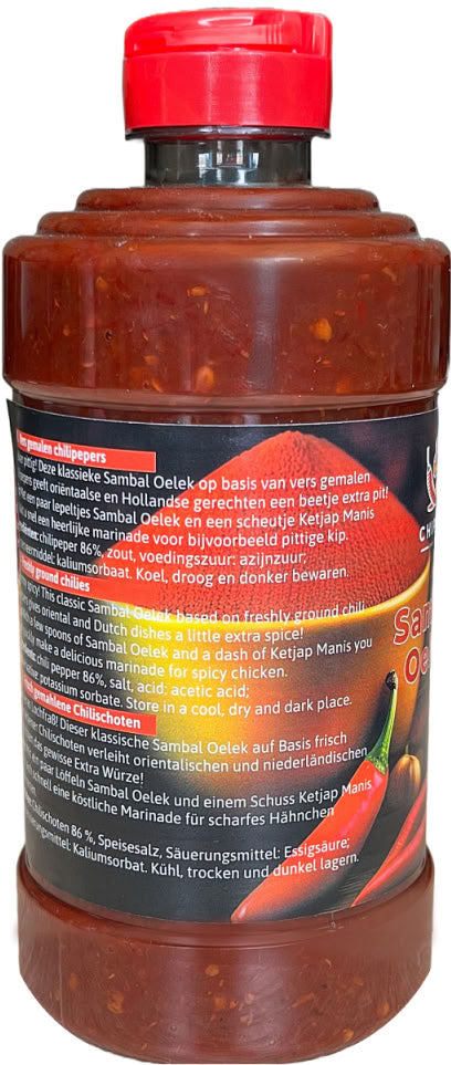 Chiper Sambal Oelek Sauce, 425 mL - Image 2
