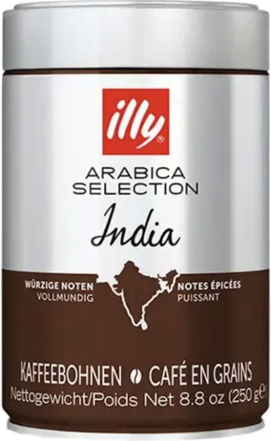 Illy India 100% Arabica Whole Bean Coffee, 250 g
