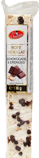 Sir Charles Chocolate & Peanut Nougat, 100 g